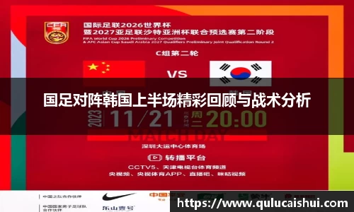 国足对阵韩国上半场精彩回顾与战术分析